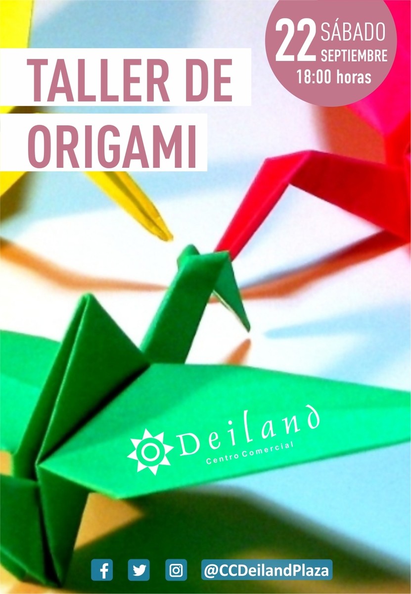 Taller De Origami Centro Comercial Deiland Plaza